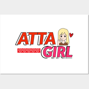 Attagirl!! Posters and Art